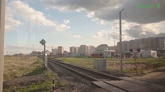 Поездка на автобусе 21 (Завод КПД-Смоленский рынок) смотреть онлайн