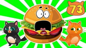 Суровый КОТИК БУБУ №73. Соревнование мини котов. Мультик ИГРА про котят на Хвостик ТВ