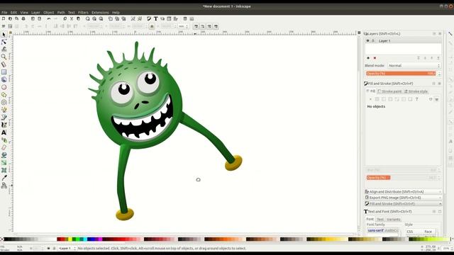 Speed Art Inkscape: Virus COVID-19. STOP! / Коронавирус COVID-19. СТОП! смотреть онлайн