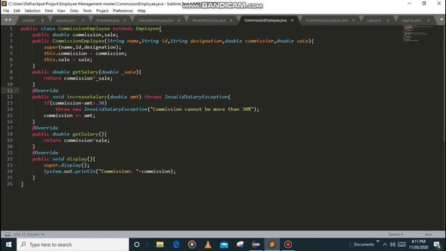 EMPLOYEE MANAGEMENT SYSTEM | USING ECLIPSE IDE FOR JAVA смотреть онлайн