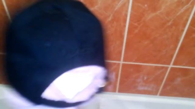 Как выровнять помятую после стирки кепку , бейсболку #стирка #бейсболка #советы