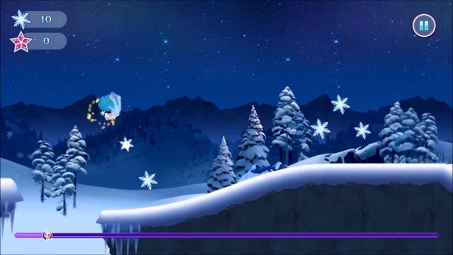 Отличная Игра мультик Холодное Сердце: Анна, Эльза снеговик помогают северным жителям! смотреть онлайн