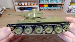 Т-34/76 в масштабе 1/35 от ARK models.
