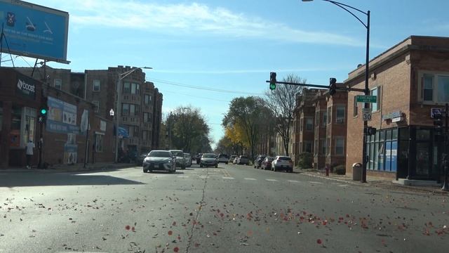 CHICAGO - Driving in Dangerous Austin Neighborhood смотреть онлайн