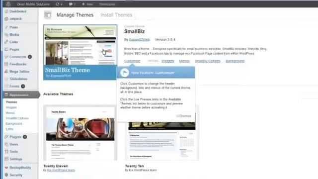 WordPress 3.4.1 Theme Preview Feature | Changing WordPress Theme | Divas Mobile Solutions смотреть онлайн