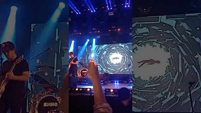 Группа Кино, концерт в Санкт-Петербурге 24 декабря 2022, фрагмент из песни Спокойная ночь. смотреть онлайн