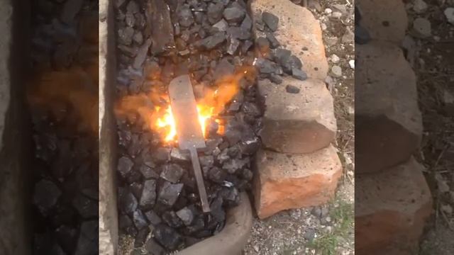 Отпуск стали ( нож из напильника) смотреть онлайн