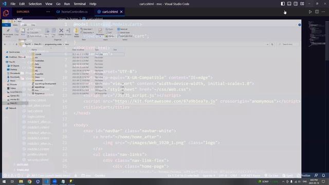 How to make Cart and Favorite Page connected with SQL using MVC смотреть онлайн