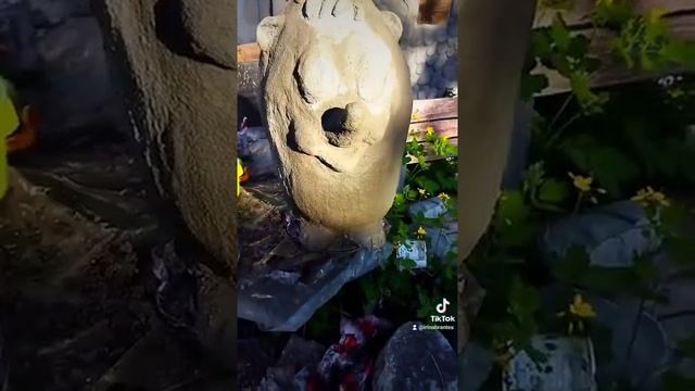 Ёжик из цемента мастер класс смотреть онлайн