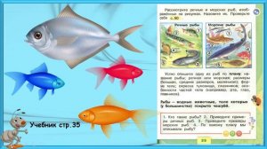 Окружающий мир. 1 класс. Кто такие рыбы?