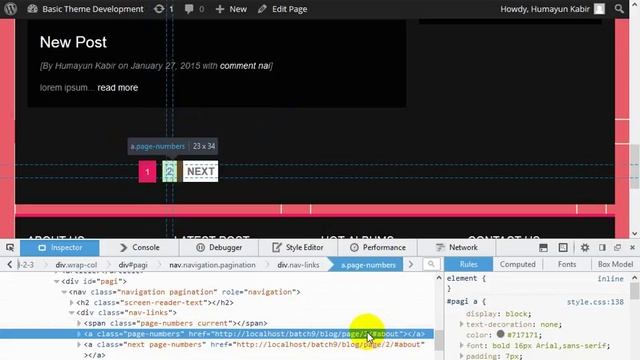 WordPress Theme Development - ( Basic Part 9 ) смотреть онлайн