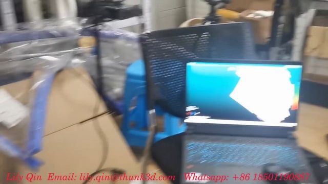 Audi Car Front Windshield Scanned by Thunk3D Fisher W 3D Scanner смотреть онлайн