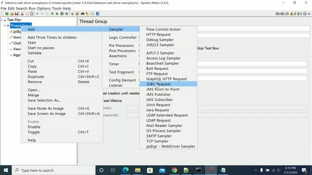 JMeter + Selenium Web Driver Example | JMeter Tutorial for Beginners смотреть онлайн