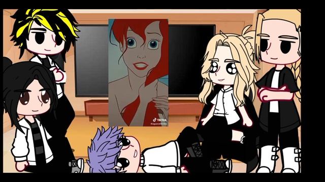 Tokyo Revengers react to takemichi as Princesa Ariel (descrição) смотреть онлайн