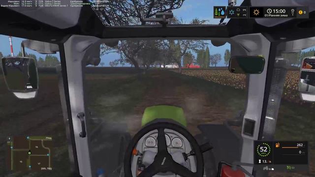 Farming Simulator 17 Грязь и навоз на карте GreenRiver #4 смотреть онлайн