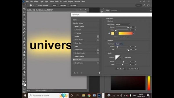 Layer style | layer style tutorial part 1 | photoshop tutorial