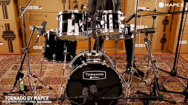Mapex Tornado With Paiste 101 Cymbal Upgrade