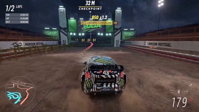Forza Horizon 5 Eventlab Crop Circle Stadium Rally | Hoonigan Gymkhana 9 Ford Focus RS RX 2016 смотреть онлайн