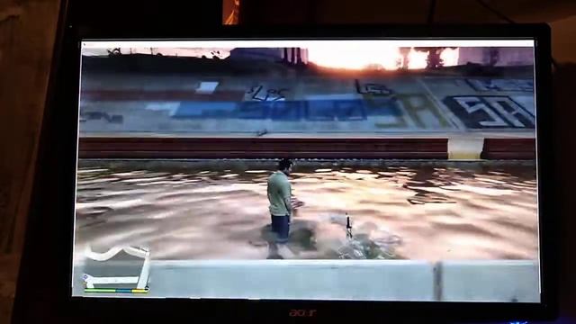 Делаю кувырок в Gta 5