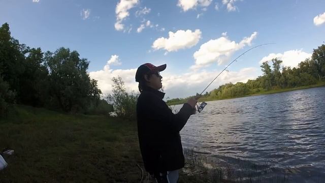 Ловля  Ультралайтом на реке Уфа! Streetfishing .