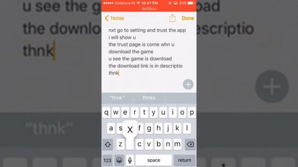 How to download NBA 2K16 on IOS for FREE no jailbraik or computer (part 1)