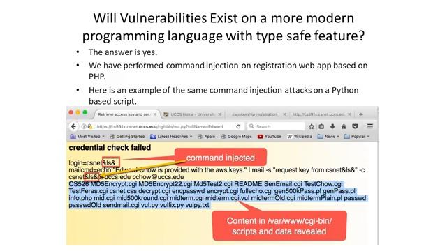 Demystify New OSPL Will Not Have Injection Vulnerabilities | 4th | week 2 |. смотреть онлайн