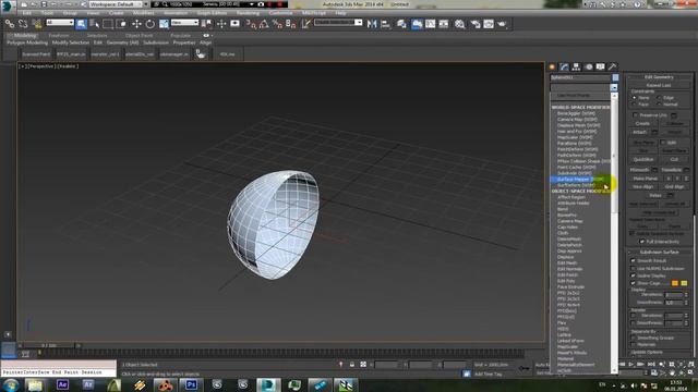 3Dmax modifiers MIRROR модификатор MIRROR Di-Box смотреть онлайн