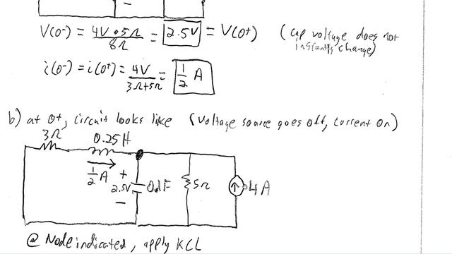 RLC Circuit Analysis Problem 8.4 смотреть онлайн