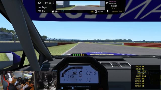 rFactor 2 | Subaru Levorg GT BTCC | Silverstone International Hotlap 1:07:394 смотреть онлайн