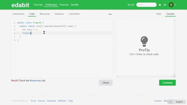 Edabit Java: Cumulative Array Sum, Easy Difficulty смотреть онлайн