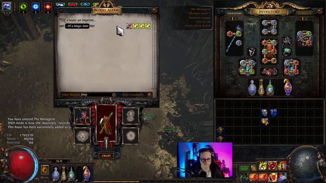 [Path Of Exile] 3.22 - Crafting A Chaos DoT Quiver