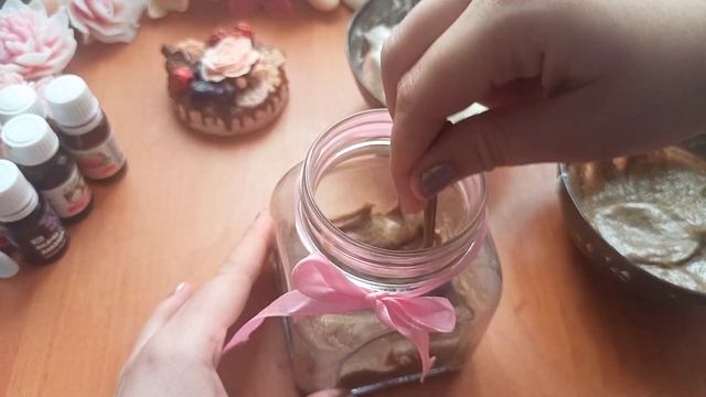 Скраб-десерт для тела.Как сделать скраб своими руками из соли, кофе, сахара.Мыловарение.Косметика смотреть онлайн