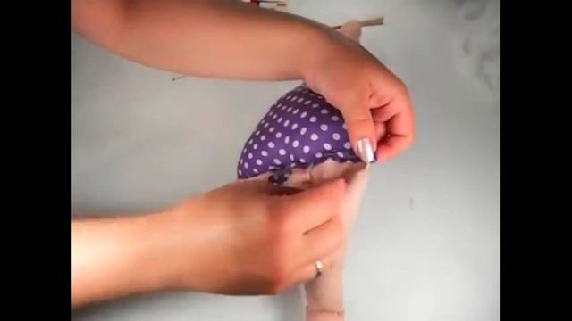 МК "Кукла Дотти". Tilda dottie doll. Часть 3. Пришиваем ноги и руки к туловищу. смотреть онлайн