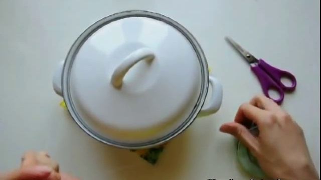 ✿ЦВЕТЫ ИЗ ТКАНИ мастер-класс: Как Правильно Выровнять Леску! смотреть онлайн