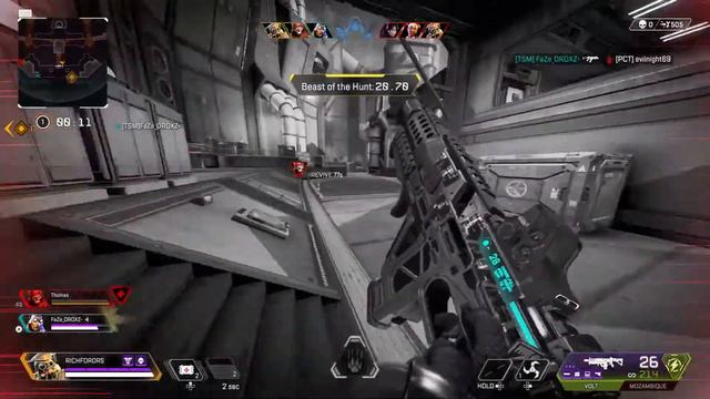 Apex Legends bloodhound beast of the hunt champions of the arena grenade and arc star for final kil смотреть онлайн