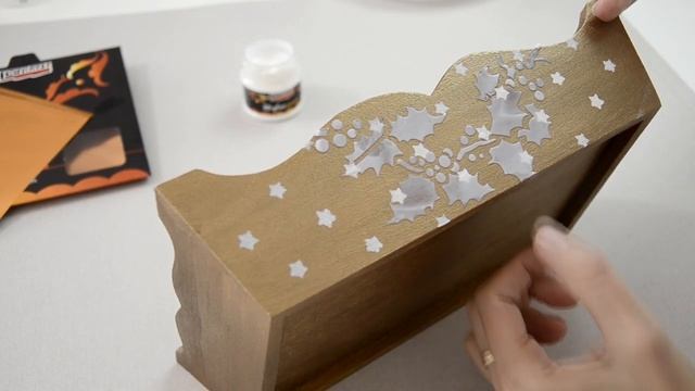 Dekorálj Dekorfóliával! // Idea For Christmas With 3D Decor Foil