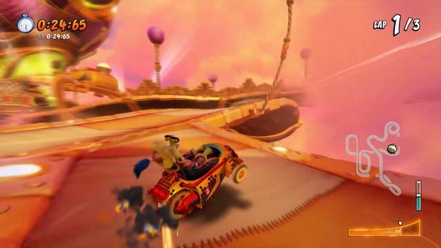 Crash Team Racing: Blue Fire Guide (N. Sane Speed) смотреть онлайн
