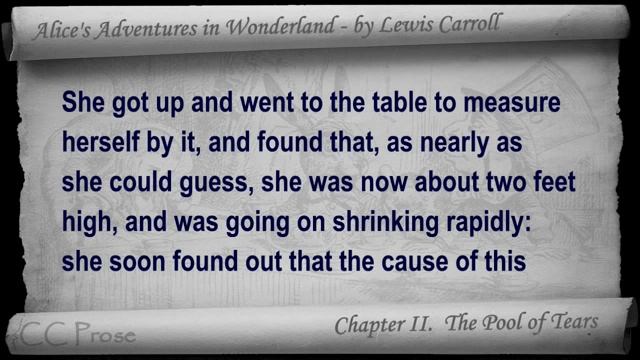 Chapter 02 - Alice's Adventures in Wonderland by Lewis Carroll - The Pool of Tears смотреть онлайн