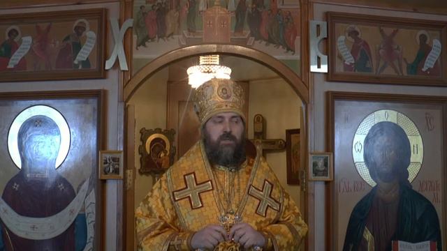 Проповедь епископа Серапиона в Неделю о Страшном суде 06.03.2016 г. Степногорск смотреть онлайн