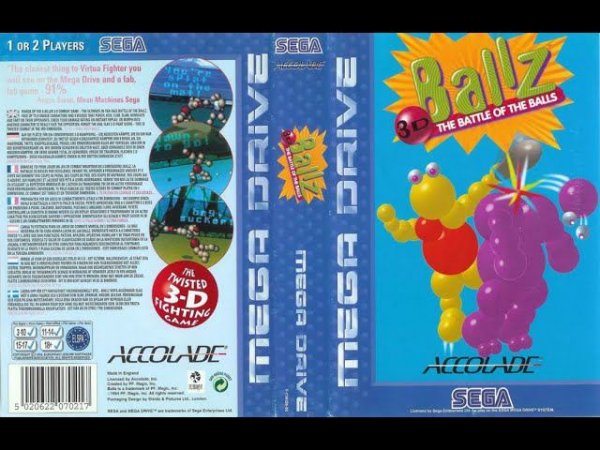 Ballz 3D (sega) - dropped (не пройден)