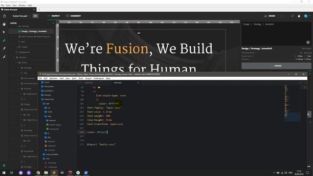 Марафон верстки 1.0. Часть 2. Верстка 1 экрана (pixel perfect, sass, flexbox) смотреть онлайн