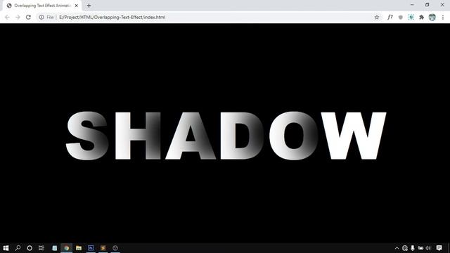 Create a Powerful, Dramatic, Deep, Overlapping Text Effect with Reflection Using Css Only смотреть онлайн