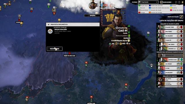 EXPERIÊNCIA E TRABUCOS : Total War Three Kingdoms - Yan Baihu | Gameplay PT-BR #27 смотреть онлайн