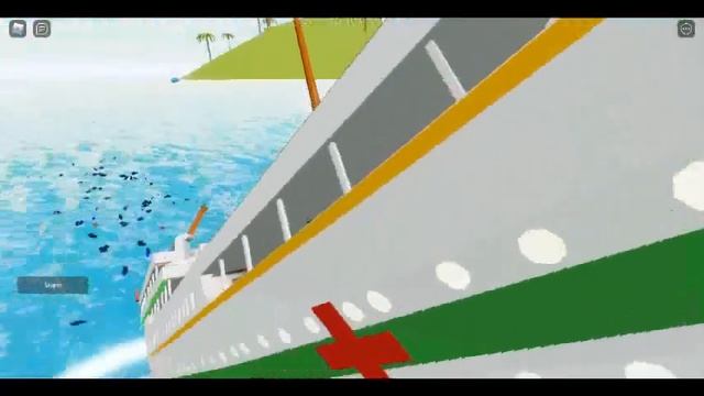 SINKING OF THE H.M.H.S BRITANNIC (ROBLOX) (TINY SAILORS WORLD) смотреть онлайн