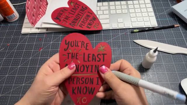 “Least Annoying Person I Know” Valentine from Cricut Design Space смотреть онлайн