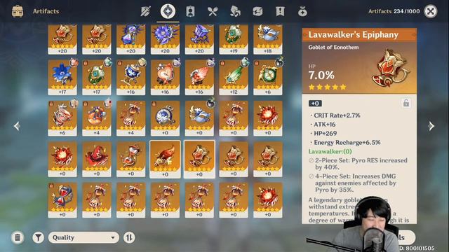 AR 55 ] Day 69 of farming Witch / Lavawalker set - GENSHIN IMPACT смотреть онлайн