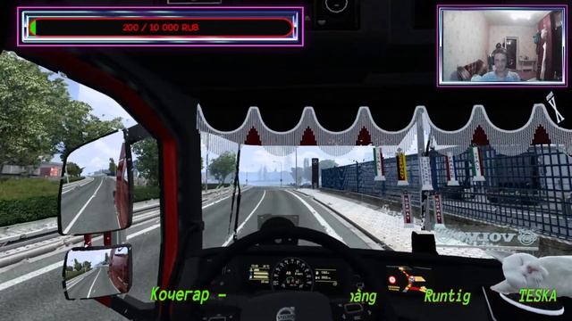 ✅Рейс с котом ✅На руле PXN V9  ✅ ETS2 1.47 ✅ #ets2mp #ets2game