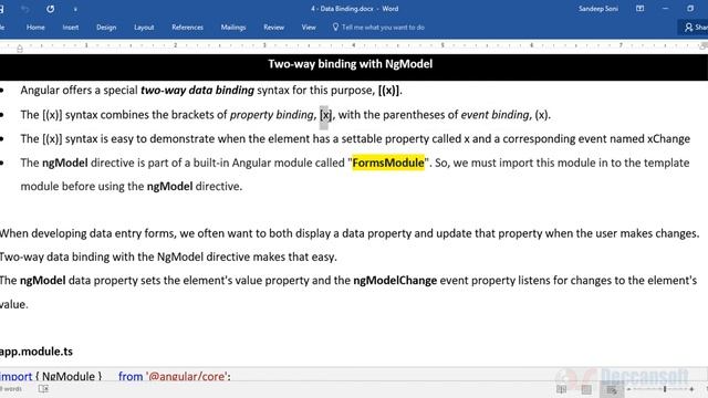 Part 14: Two Way Binding - Angular Tutorial смотреть онлайн