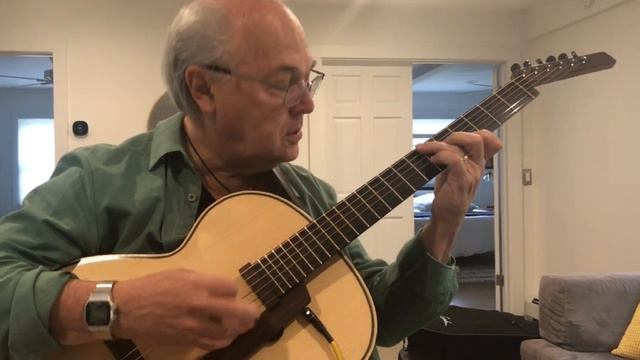 Paul Asbell playing Cindy, an Archtop Guitar made by Krzysztof Trześniowski, Blue Arch Guitars смотреть онлайн