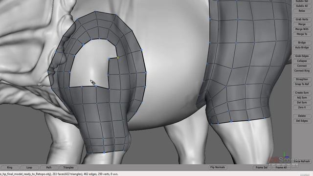 12 урок - Продвинутый моделинг в 3dsMax и Mudbox (Динозавр) смотреть онлайн